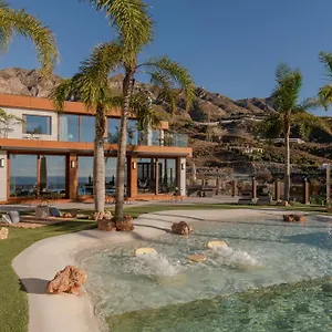  Villa Rentitspain Playa Cristal Vista Al Mar, Piscina, Jacuzzi Y Lujo